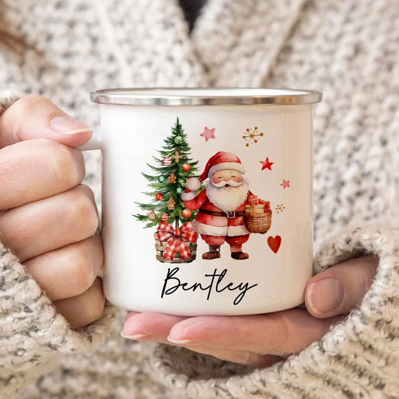 Personalized Christmas Childrens Hot Chocolate Mug