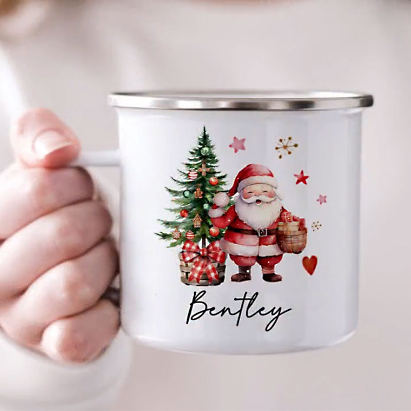 Personalized Christmas Childrens Hot Chocolate Mug