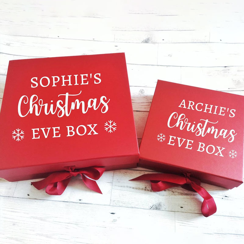 Personalised Christmas Eve Box with Child's Name