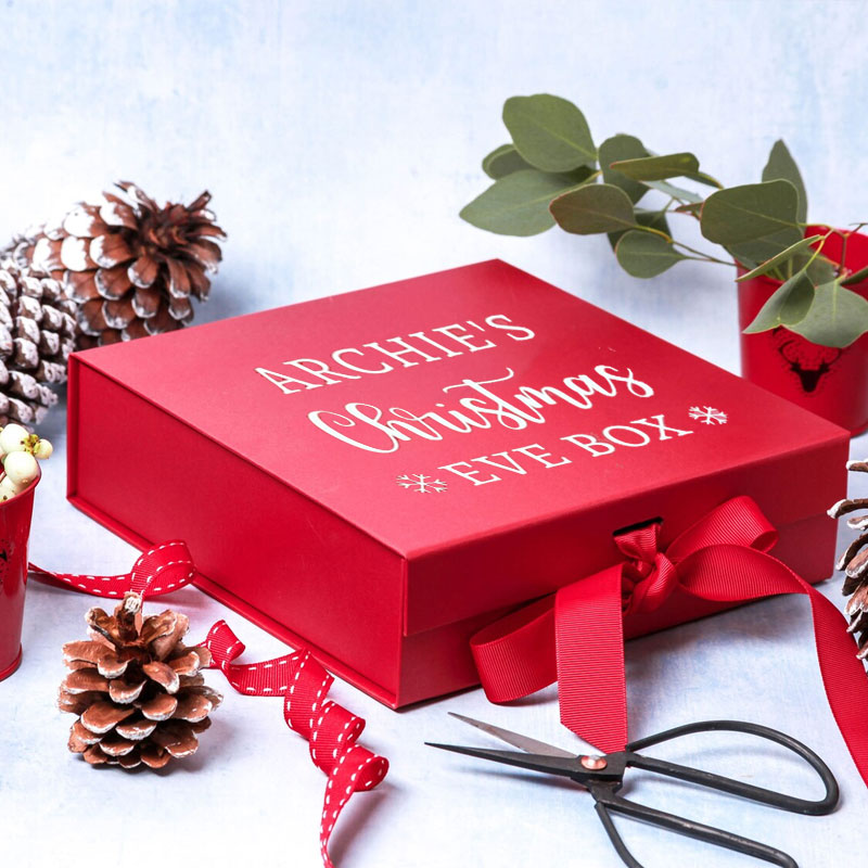 Personalised Christmas Eve Box with Child's Name