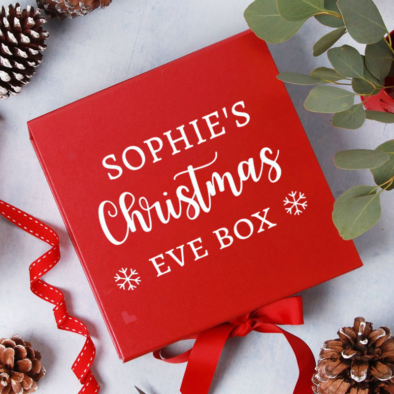 Personalised Christmas Eve Box with Child's Name