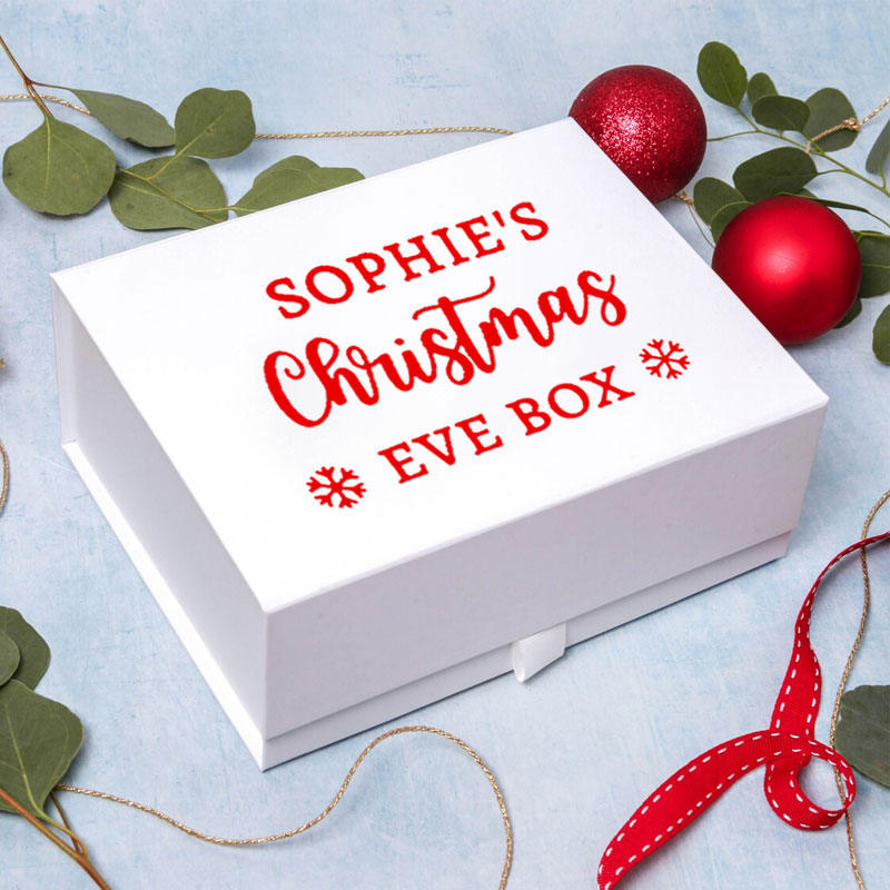Personalised Christmas Eve Box with Child's Name