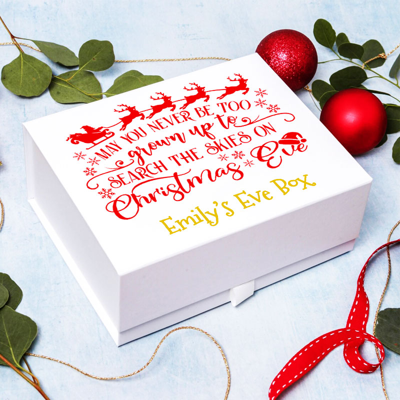 Customized Kids Christmas Eve Box, Christmas Eve Gift