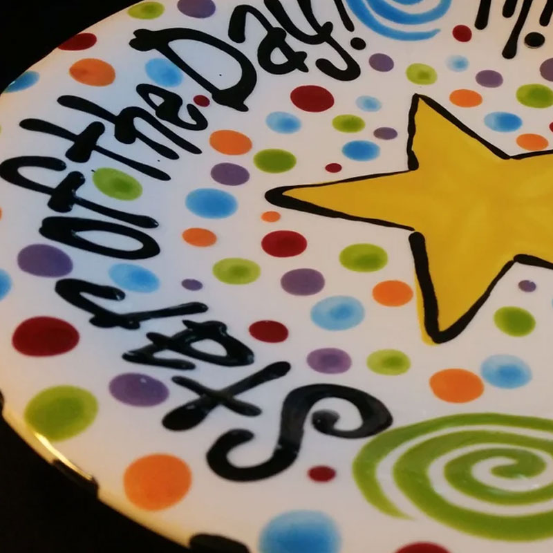 Personalized Family Special Day Celebration Plate
