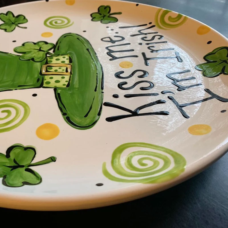 Baby and Kids St. Patty's Day Celebration Plate