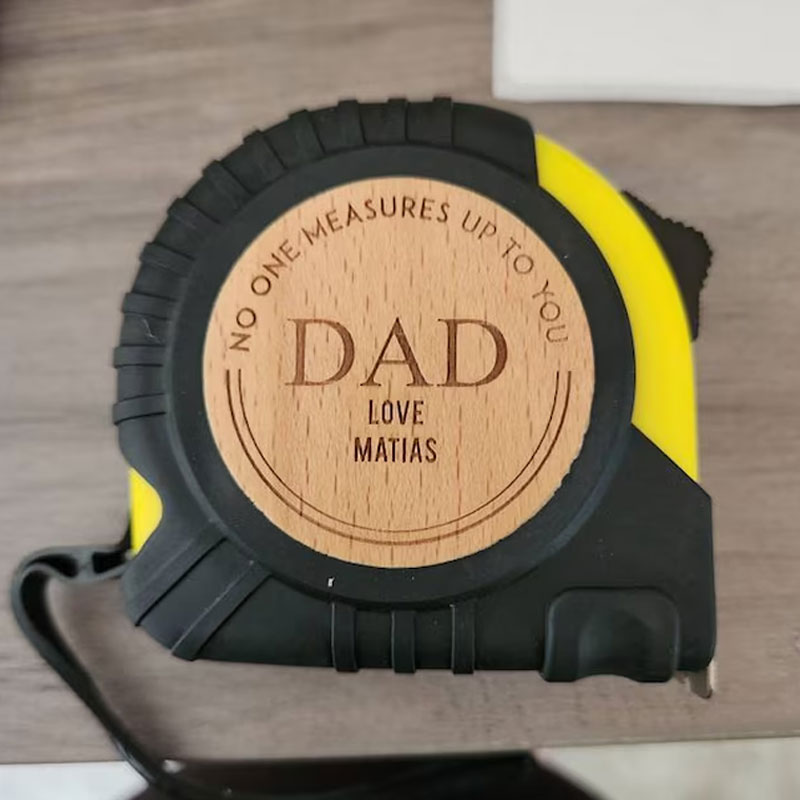 Engraved Tape Measure, Personalized Father's Day Gift