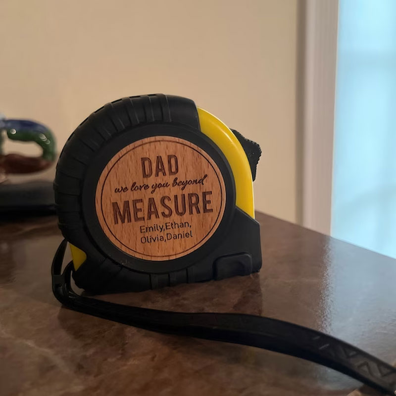 Engraved Tape Measure, Personalized Father's Day Gift
