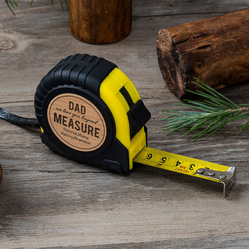 Engraved Tape Measure, Personalized Father's Day Gift