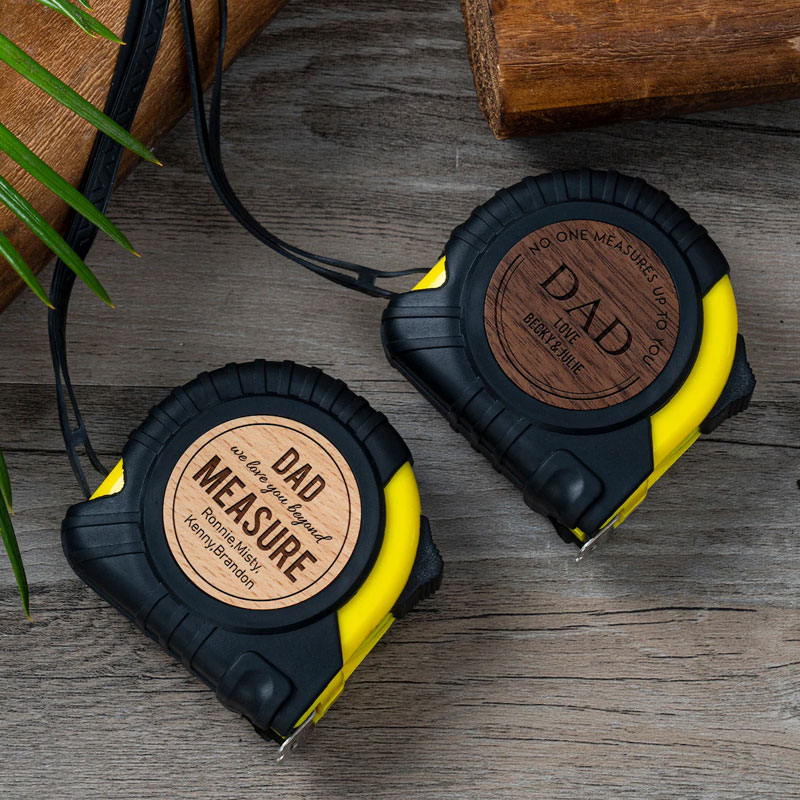 Engraved Tape Measure, Personalized Father's Day Gift