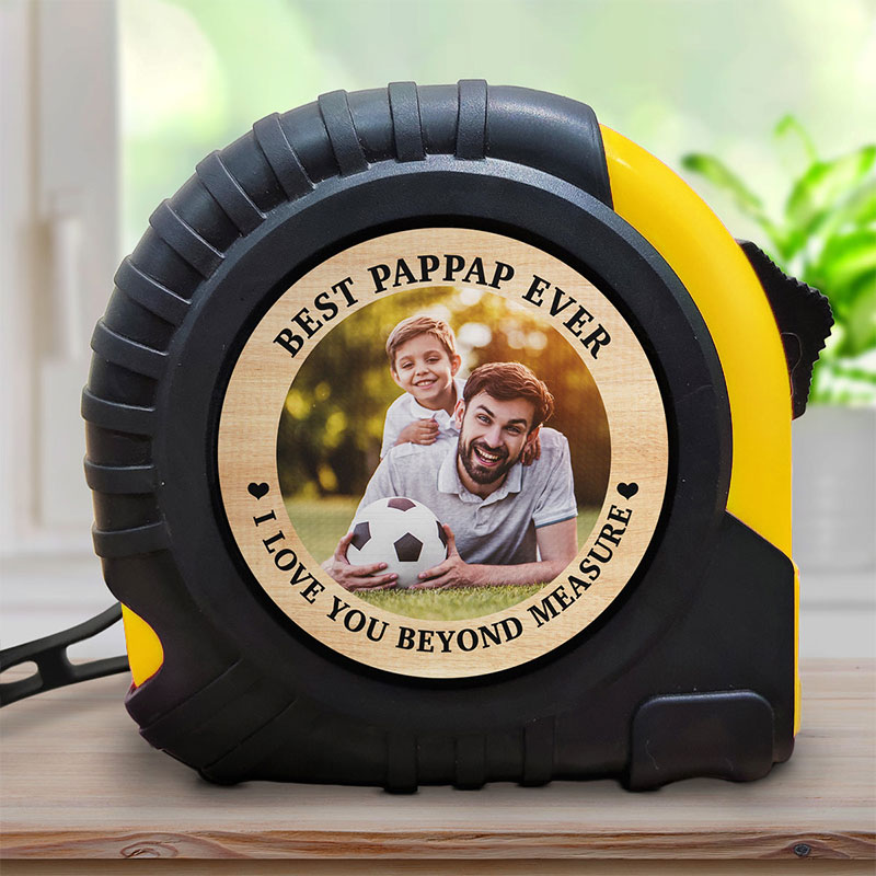 Custom Father's Day Gift, Personalized Tape Measure