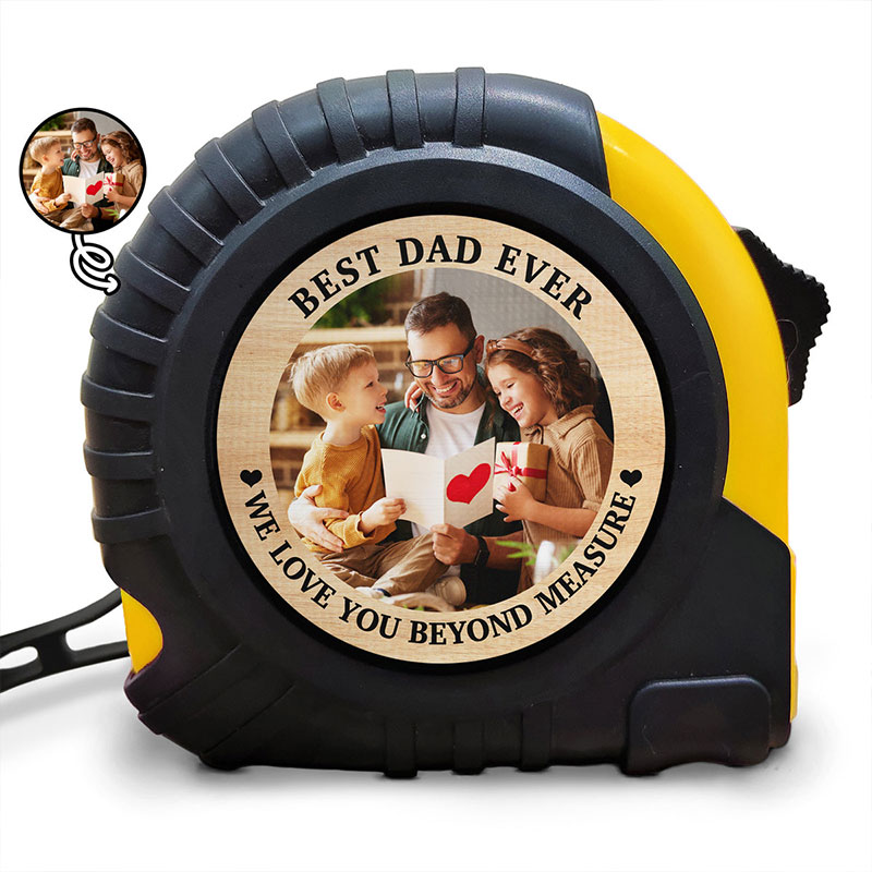 Custom Father's Day Gift, Personalized Tape Measure
