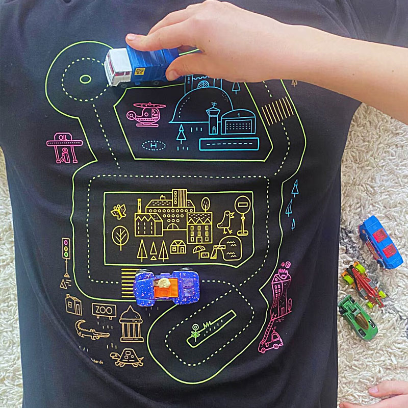 [Adult Tee]Road Map Road Game Dad T-shirt, Father's Day Gift