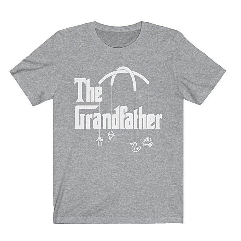 [Adult Tee] The Grandfather T-Shirt, Grandpa to Be Funny Shirt