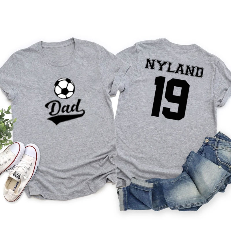Personalized Sport Jersey T-shirt for Dad