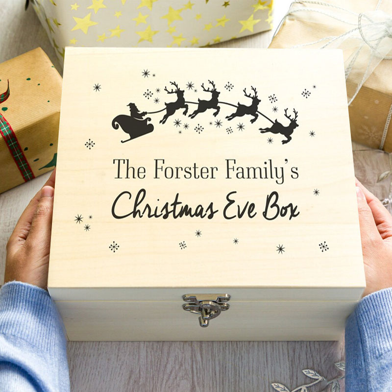 Santas Sleigh - Personalised Christmas Eve Box