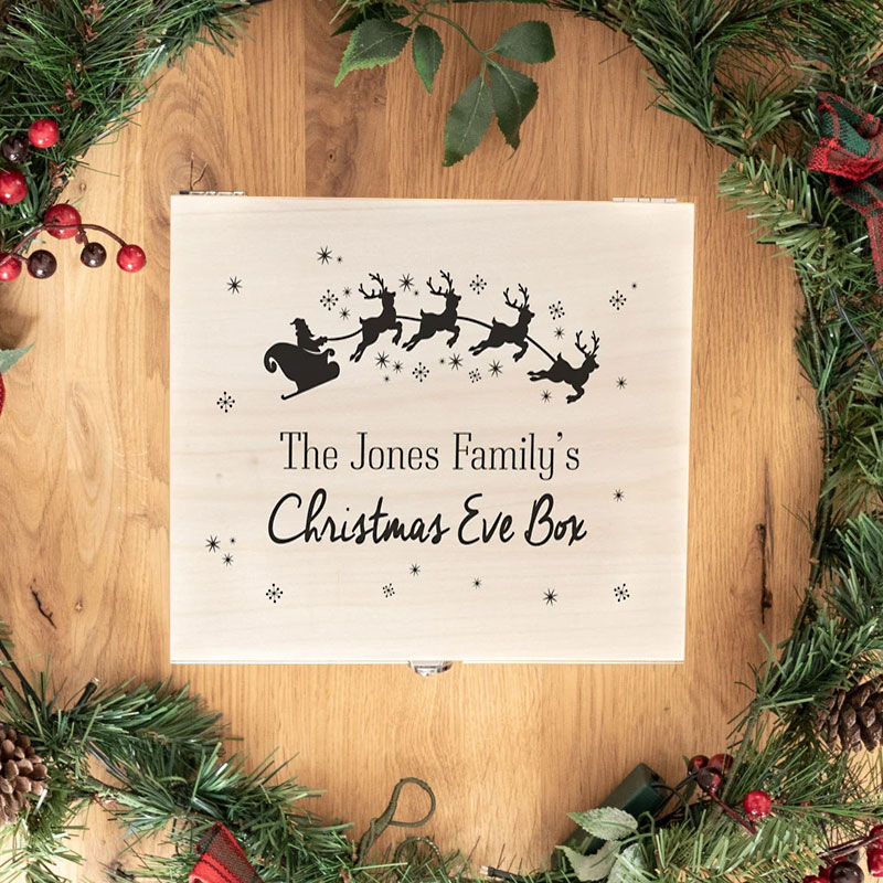 Santas Sleigh - Personalised Christmas Eve Box