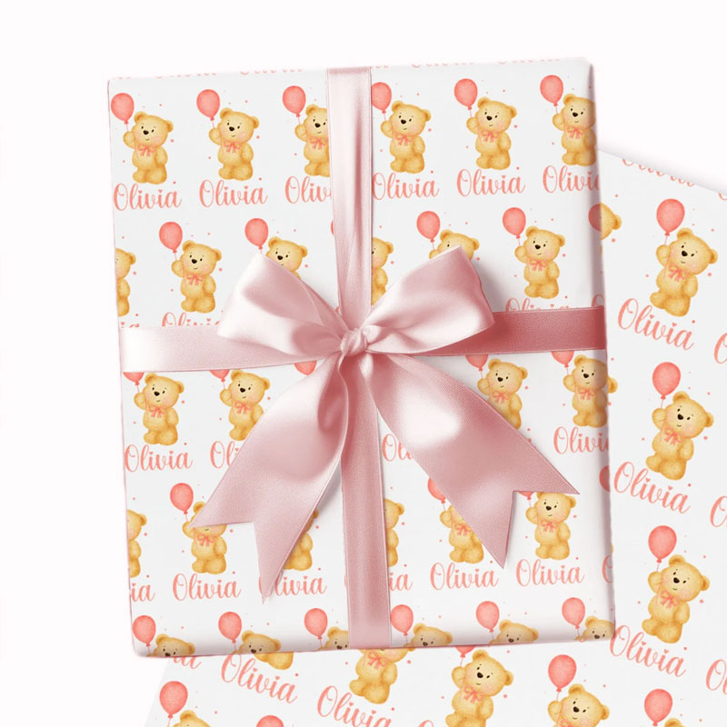 Personalised Kids Birthday Wrapping Paper Roll