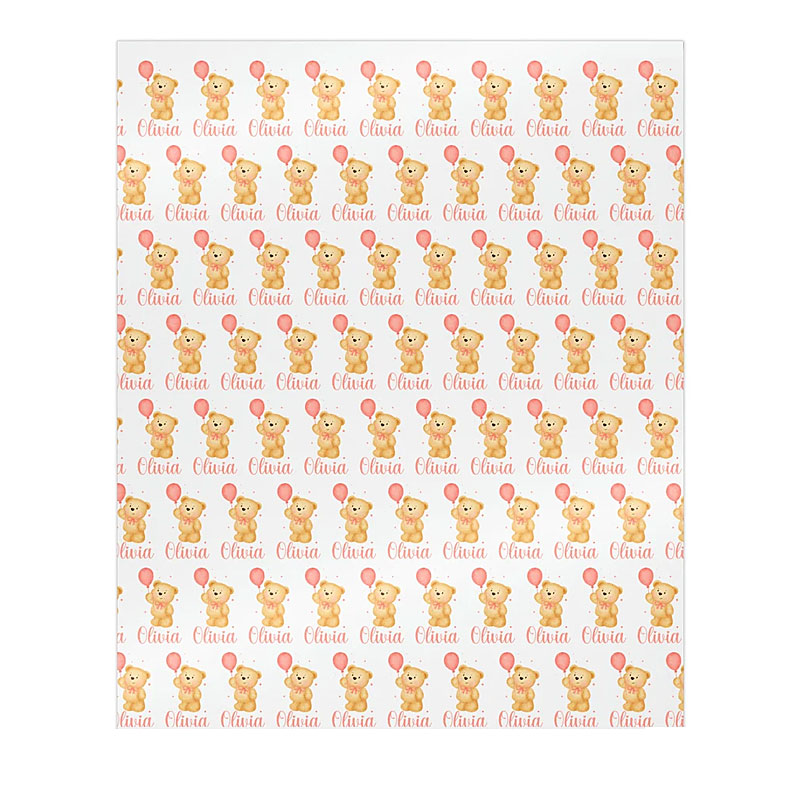 Personalised Kids Birthday Wrapping Paper Roll