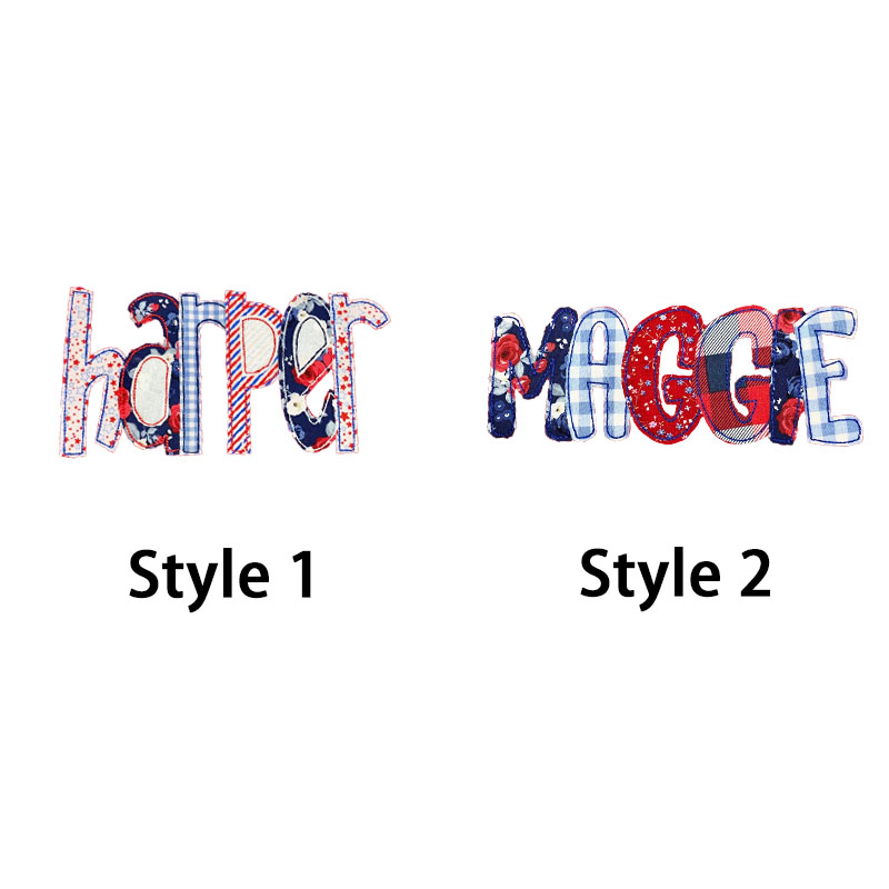 [Short Romper]Red White & Blue Independence Day Romper