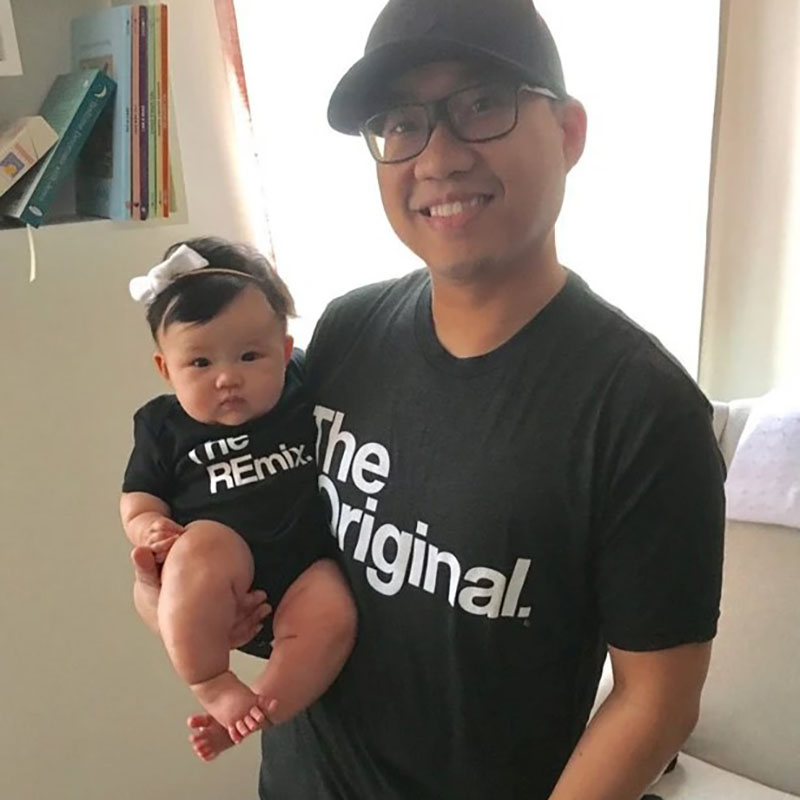 [Adult Tee]The Original The Remix Fathers Day Shirt