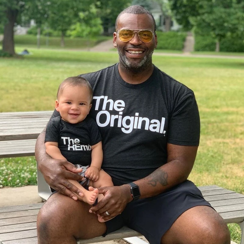 [Adult Tee]The Original The Remix Fathers Day Shirt