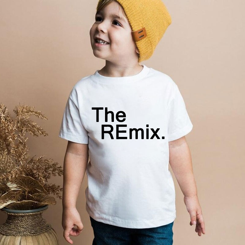[Youth Shirt / 2-14 Years]The Remix Personalized Shirt