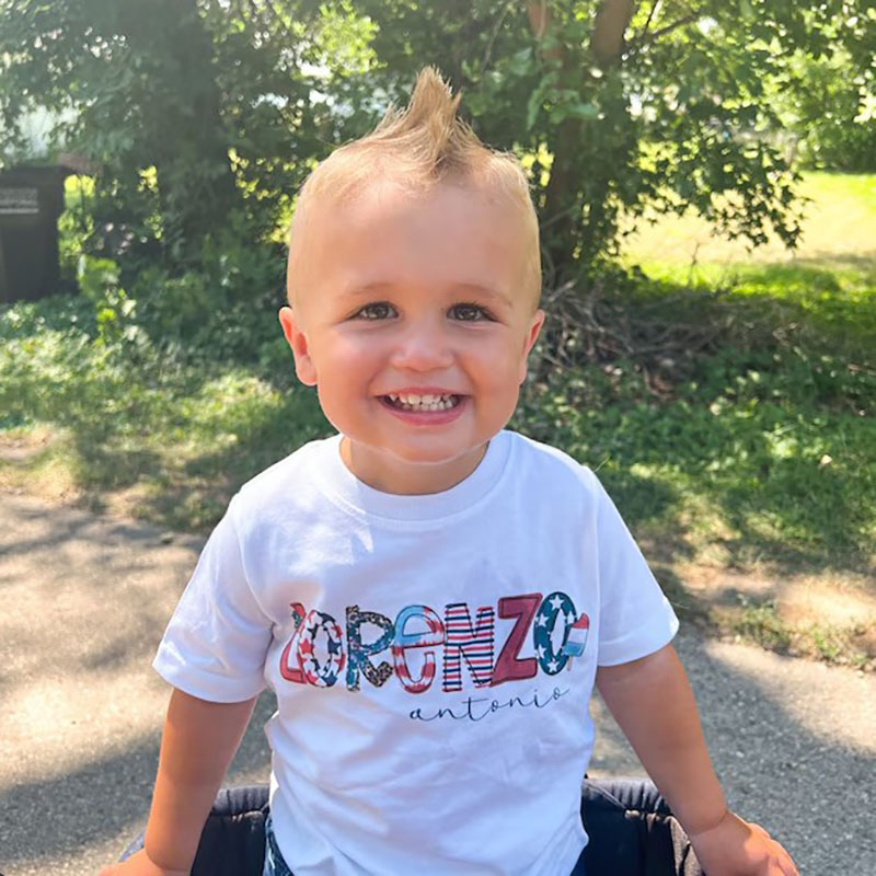 [Youth Shirt / 2-14 Years]Personalized Fourth of July Kids Youth Shirt
