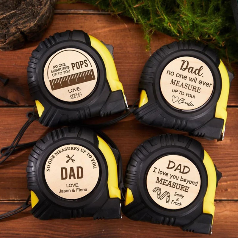 Personalized Engraved Tape Measuring Gift for Dad,Father's Day Gift