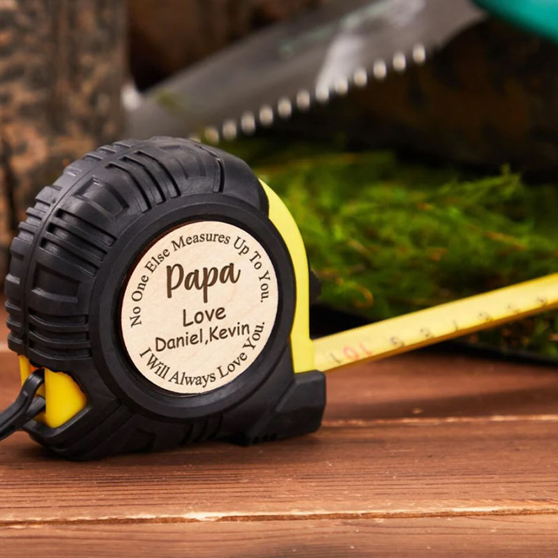 Personalized Engraved Tape Measuring Gift for Dad,Father's Day Gift