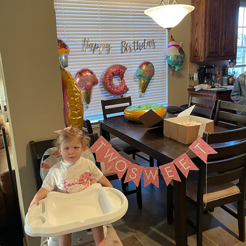 2nd Birthday Two Sweet Donut Youth Shirt