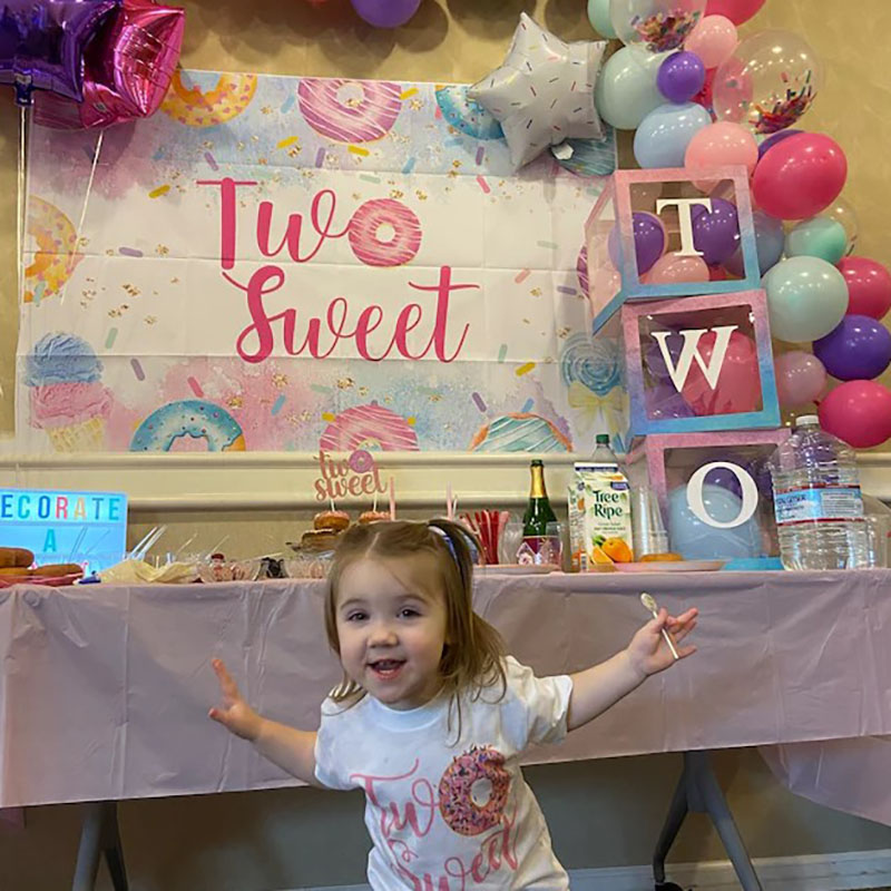 2nd Birthday Two Sweet Donut Youth Shirt