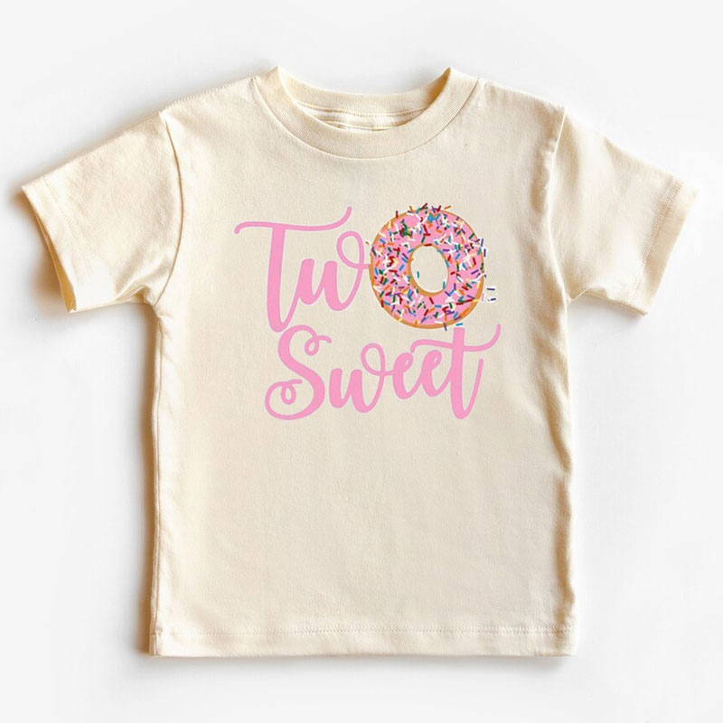 2nd Birthday Two Sweet Donut Youth Shirt