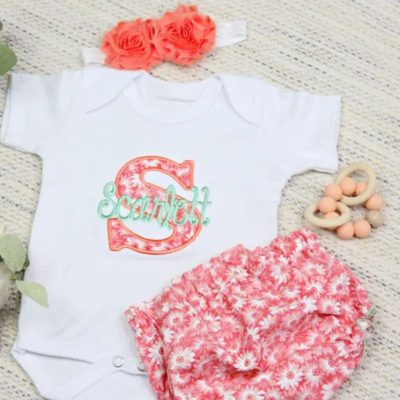 Newborn Hospital Outfit Personalized Baby Girl Clothes