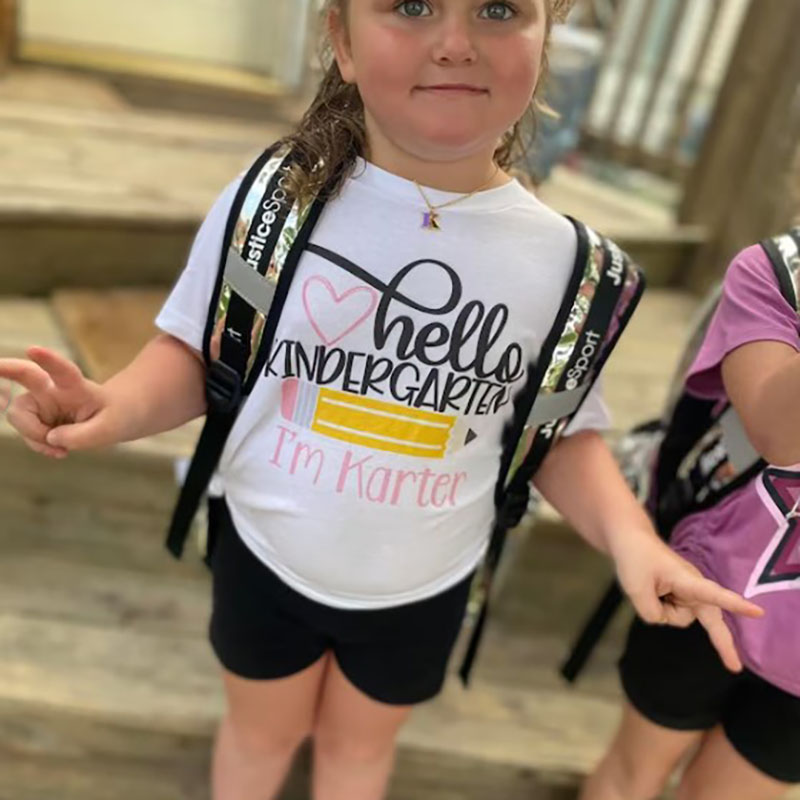 [Youth Shirt / 2-14 Years] Hello Kindergarten First Day Of School T Shirt