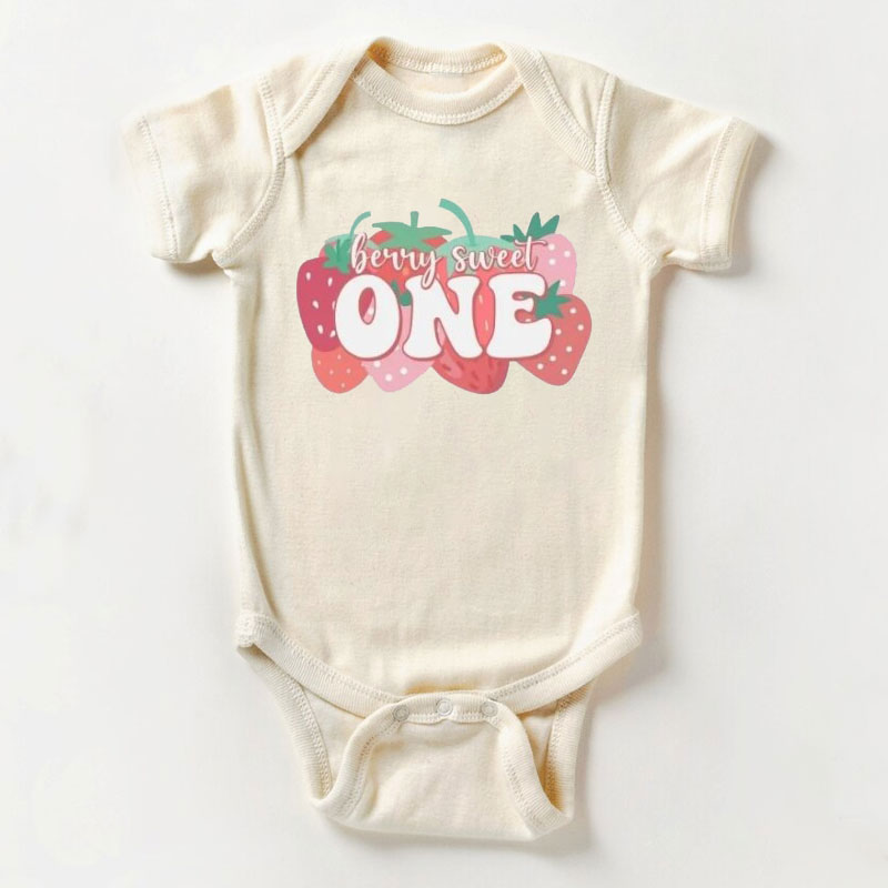 [Baby Bodysuit]1st Birthday Outfit First Birthday Party Onesie