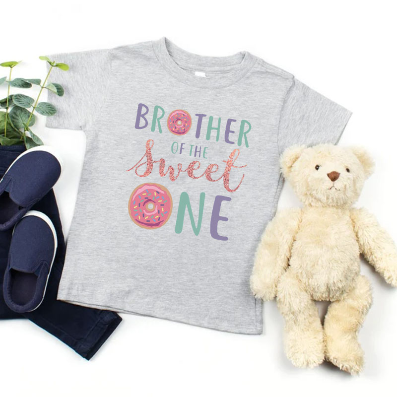 [Youth Shirt / 2-14 Years]Sweet One Donut Girl Youth Shirt