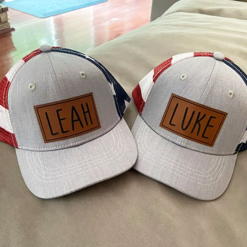 American Name Baby USA Flag Mesh hat