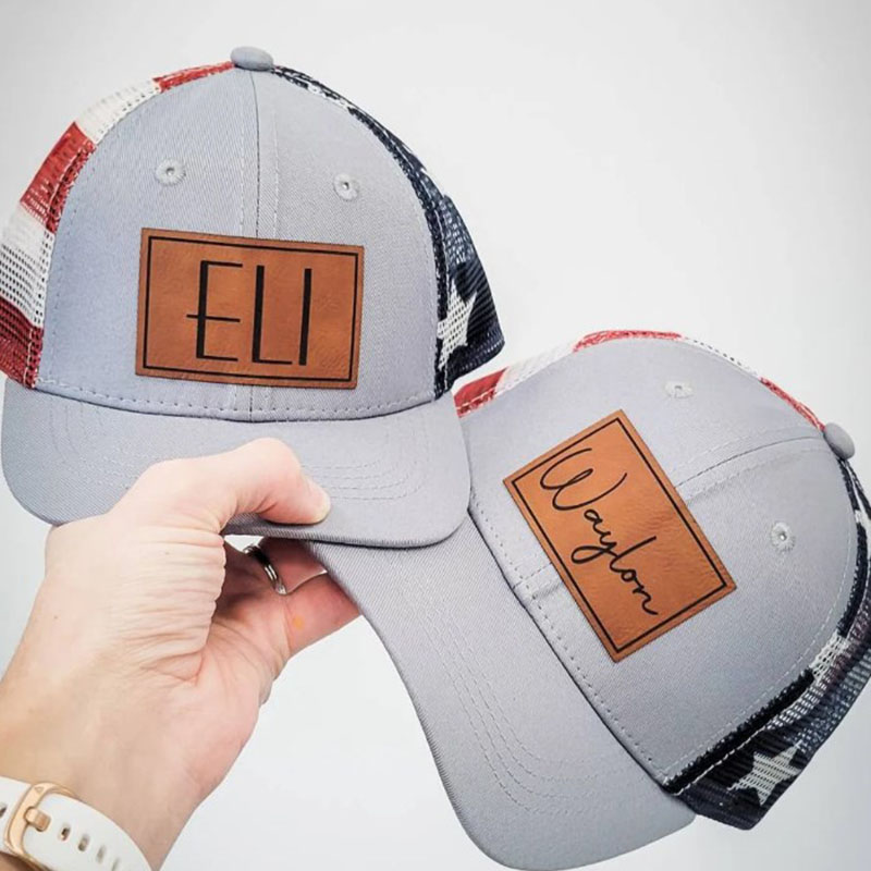 American Name Baby USA Flag Mesh hat