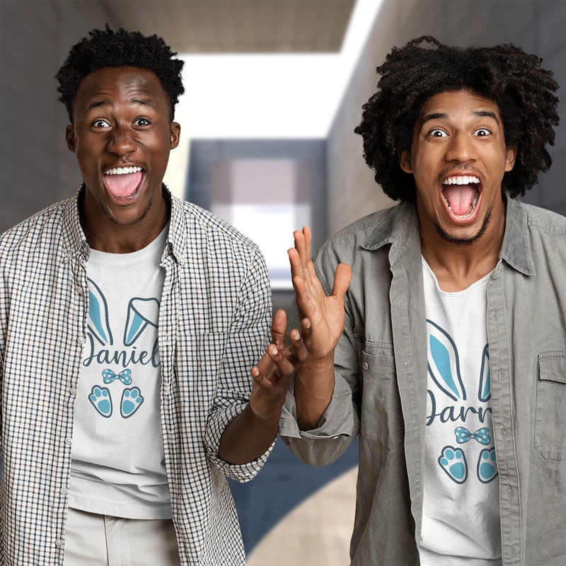 [Adult Tee] Easter Bunny Family Matching Shirt
