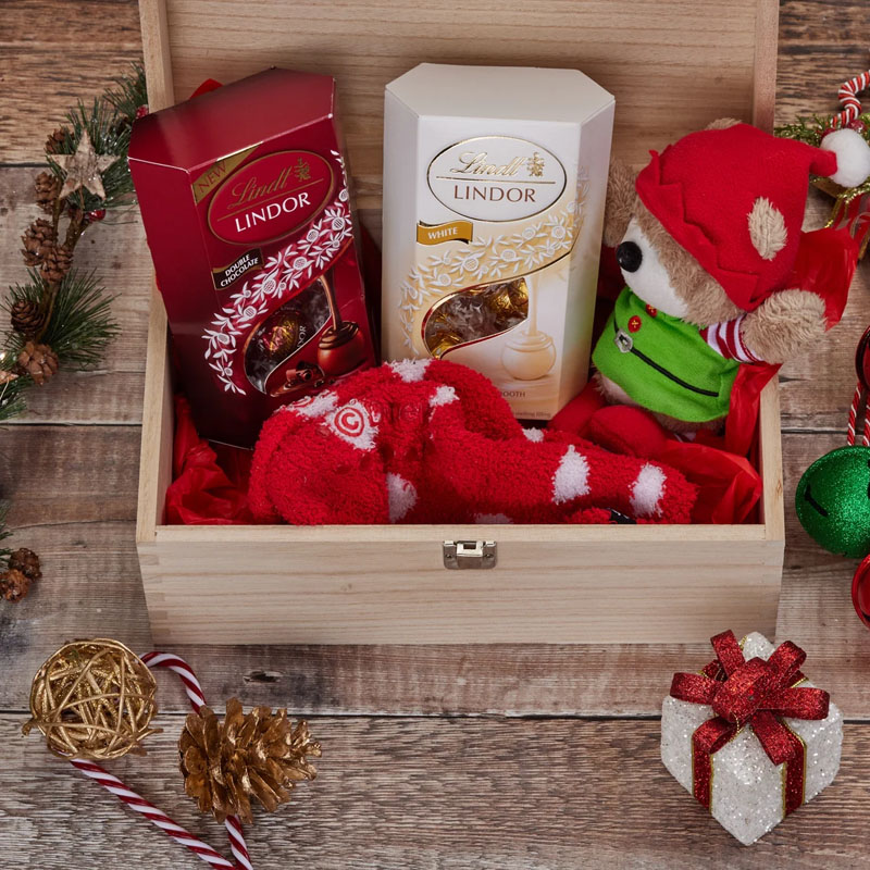 Engraved Christmas Eve Box, Rudolph the Reindeer