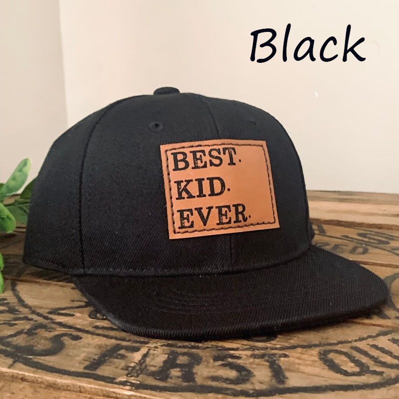 Engraved Daddy And Kid Best Ever Snapback Hat