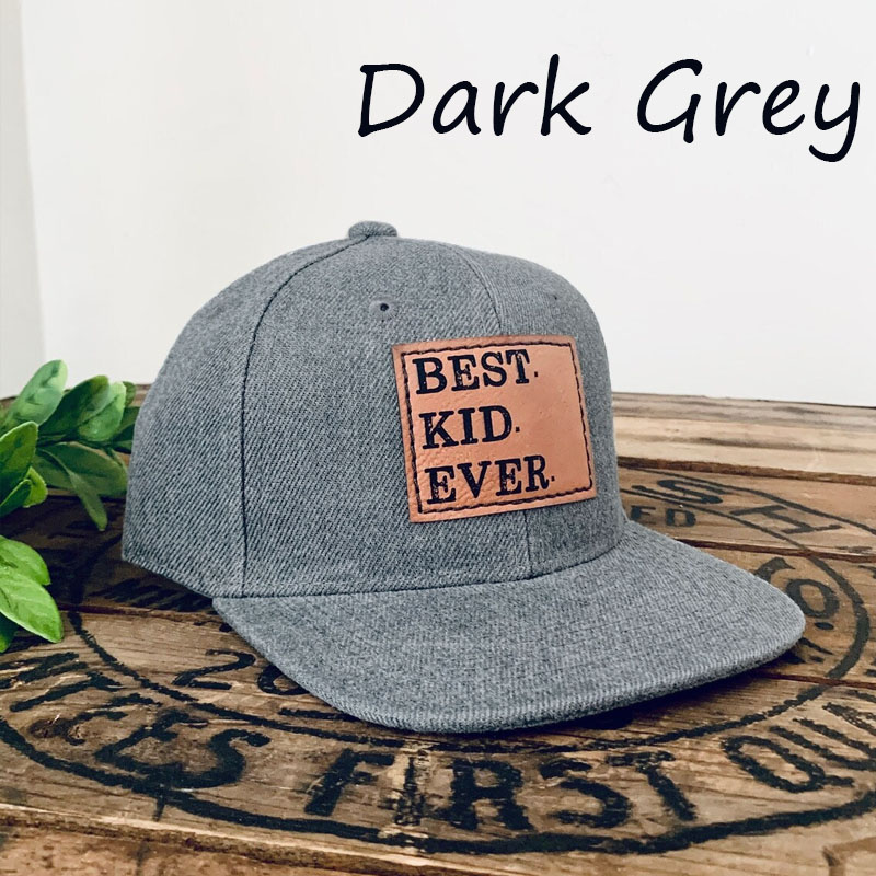 Engraved Daddy And Kid Best Ever Snapback Hat