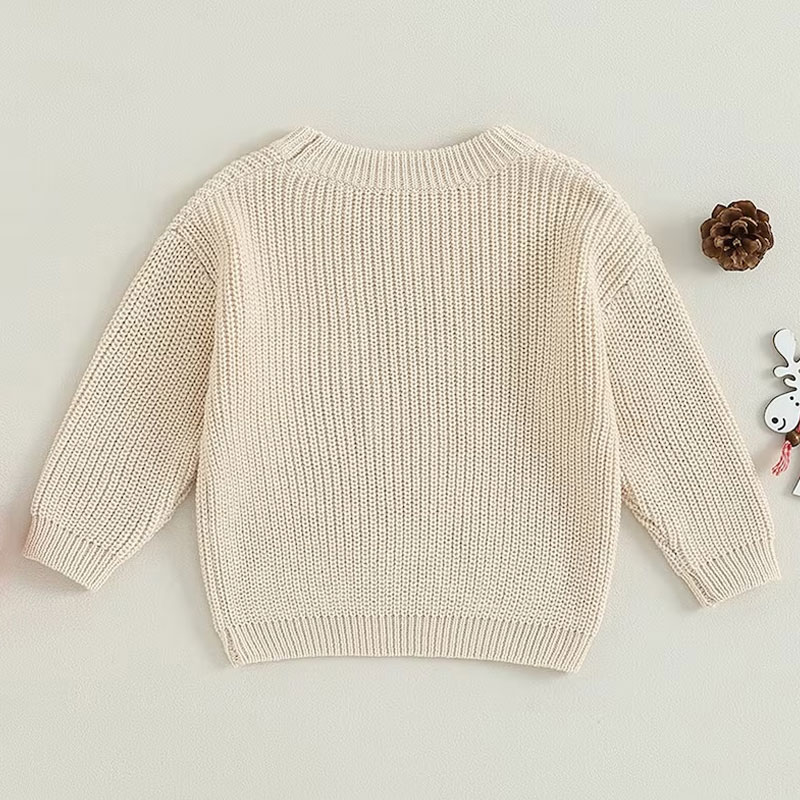 First Christmas Baby Sweater Unisex Girl or Boy Christmas Outfit