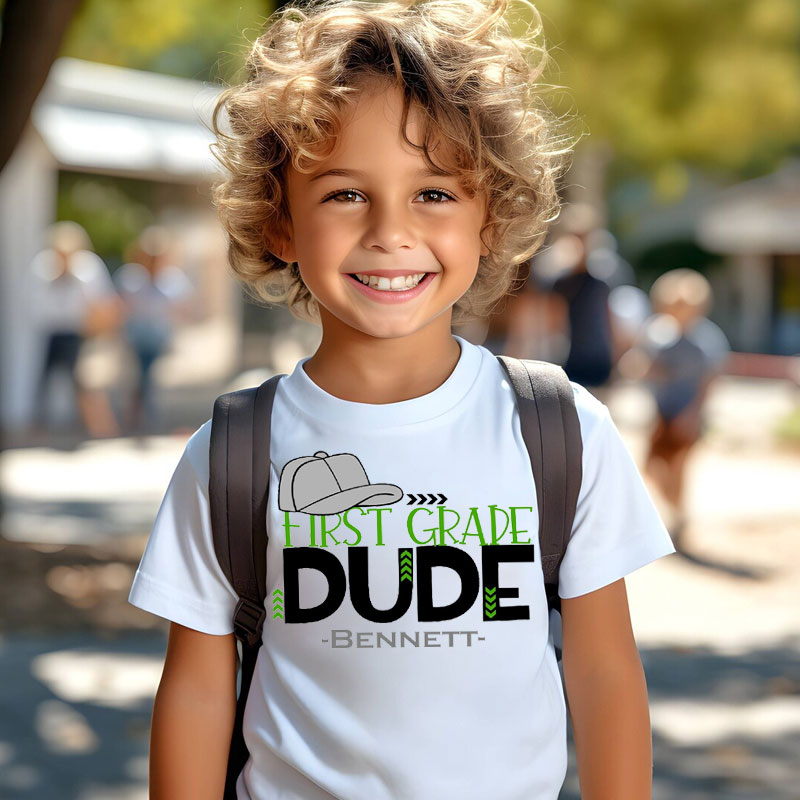 First Grade  School shirt First day of school Tshirt