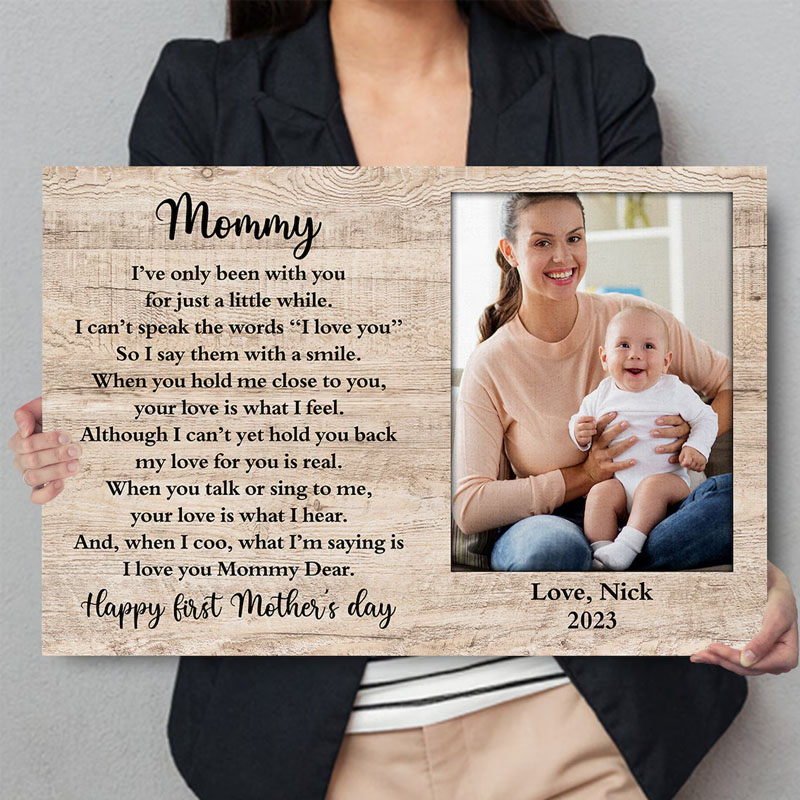 First Mother's Day Picture Frame Gift
