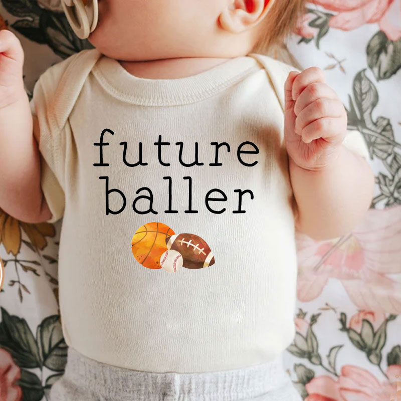 Future Baller Sports Baby Bodysuit