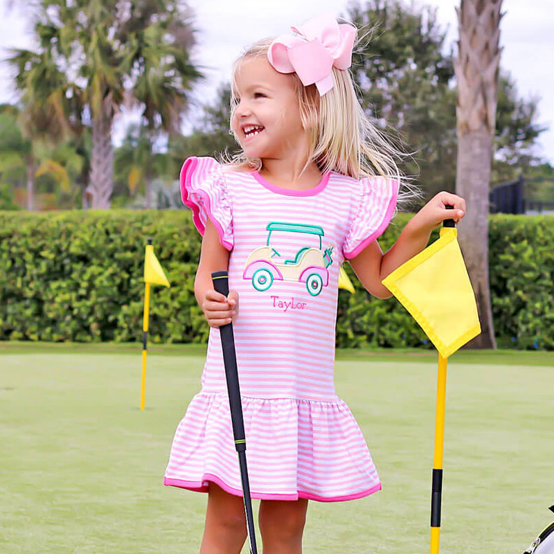 Golf Cart Kids Dress
