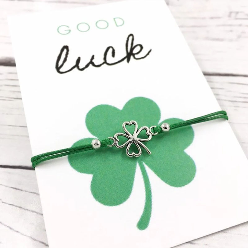 Good Luck St. Patrick's Day Irish Wish Bracelet