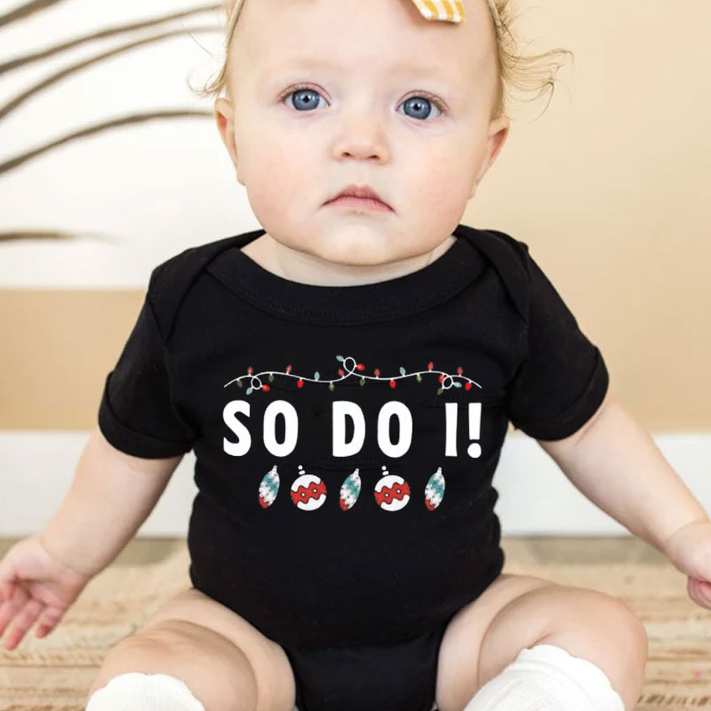 [Baby Bodysuit] I Don't Do Matching Christmas Shirt But I Do