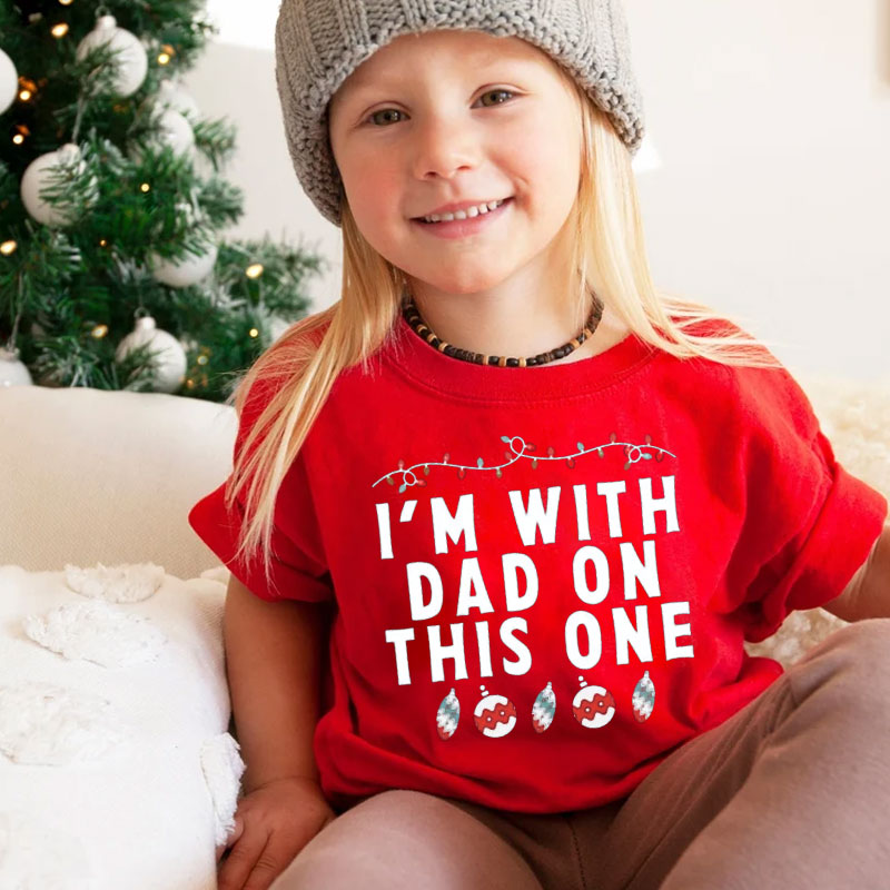 [Youth Shirt / 2-14 Years] I Don't Do Matching Christmas Shirt But I Do